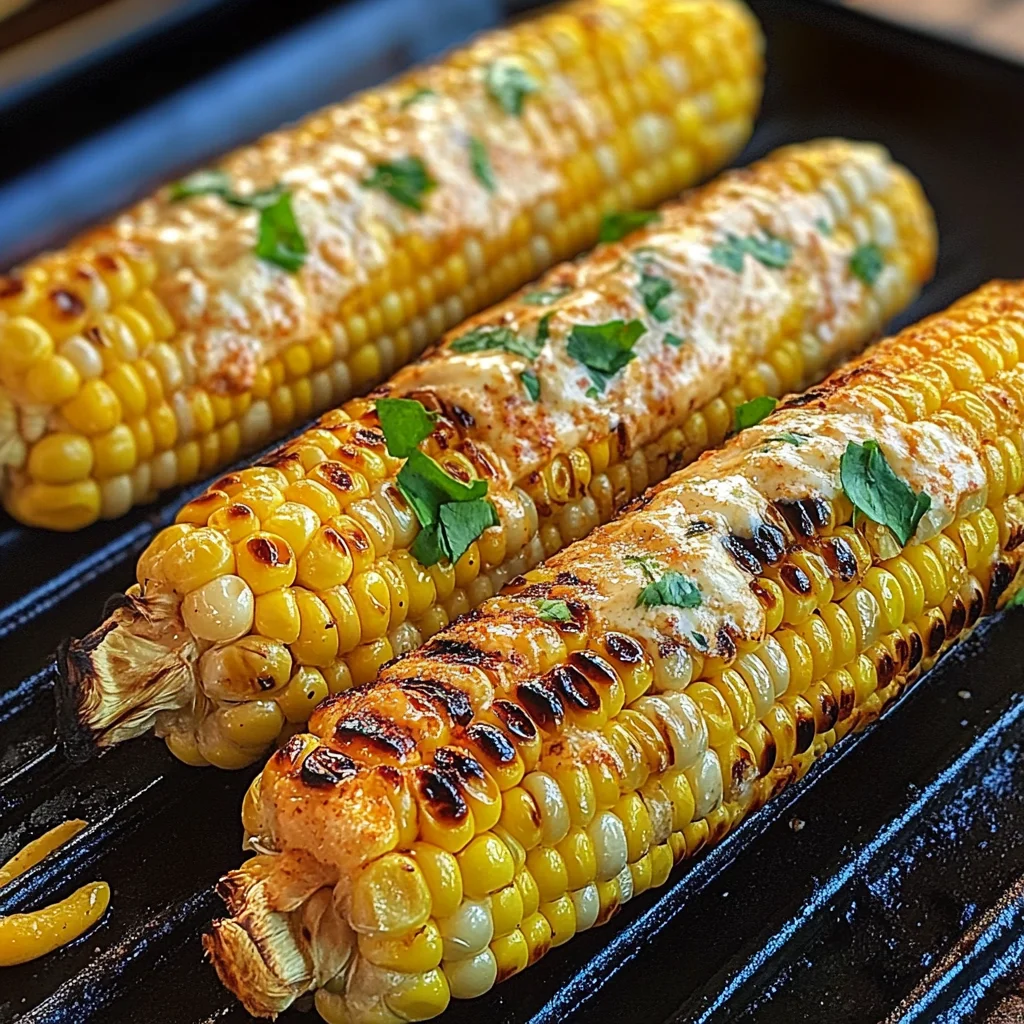 Garlic Butter Grilled Corn