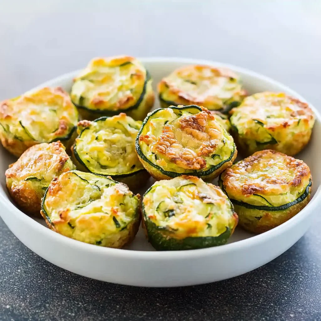 Cheesy Zucchini Bites