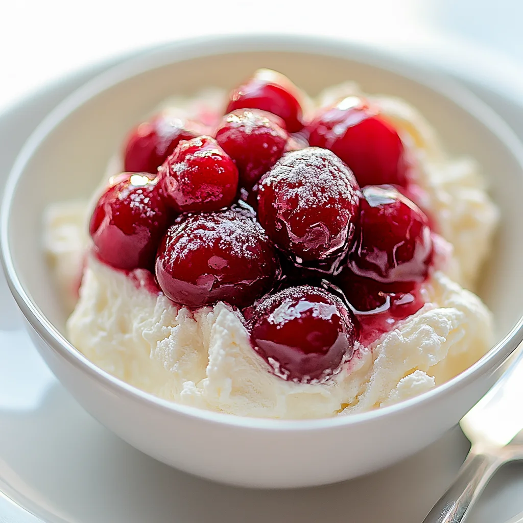 Cherry Cheesecake Fluff