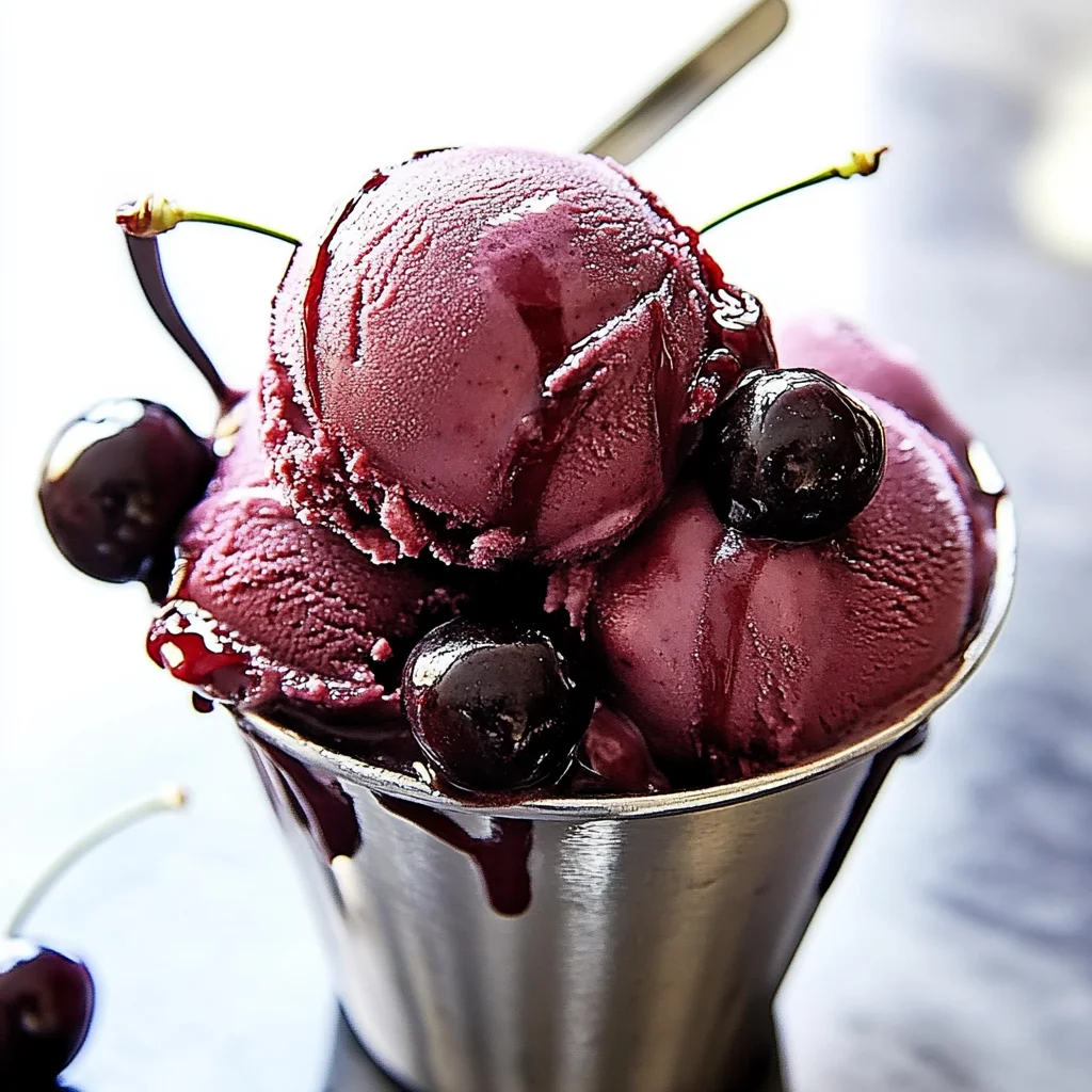 Irresistible Fresh Cherry Ice Cream Recipe