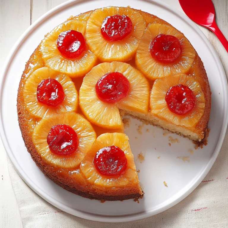 Pineapple Upside Down Cake Recipe
