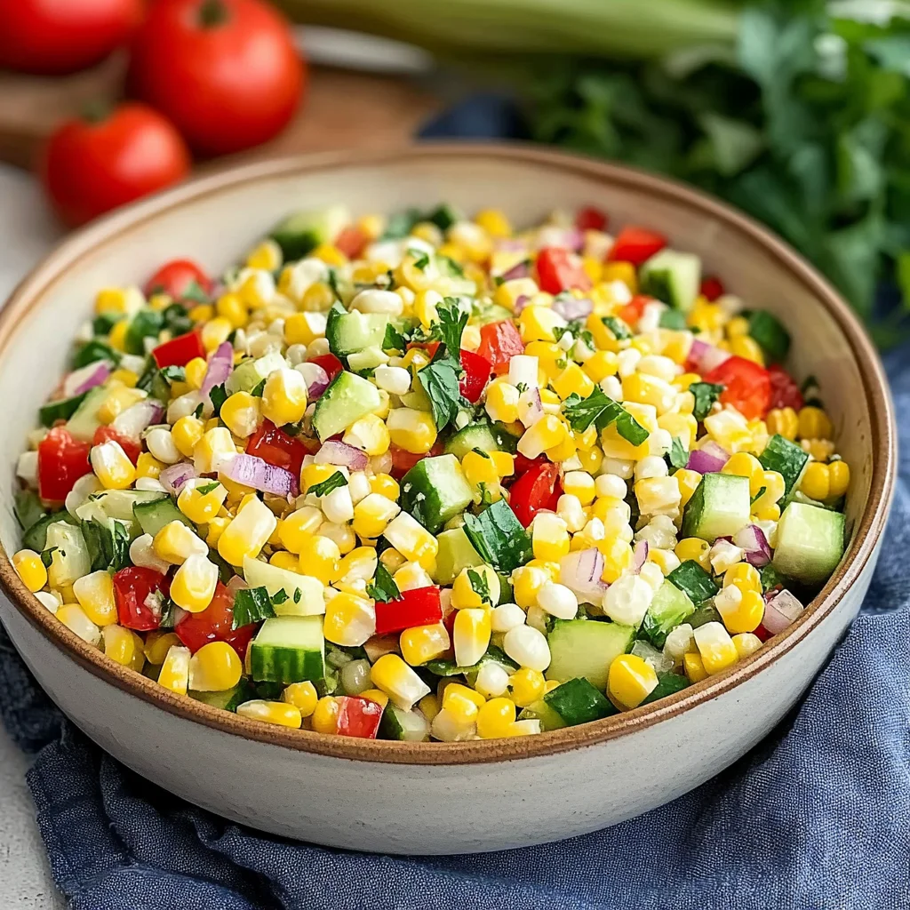 Refreshing Corn Salad
