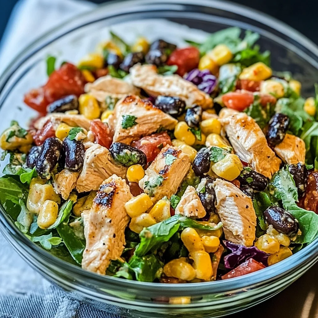 Zesty Southwest Chicken Salad Recipe is a must-try!
