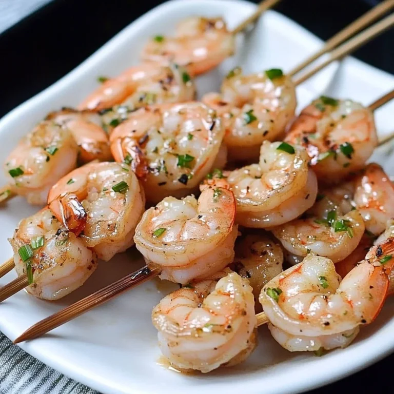 Bangin' Grilled Shrimp Skewers