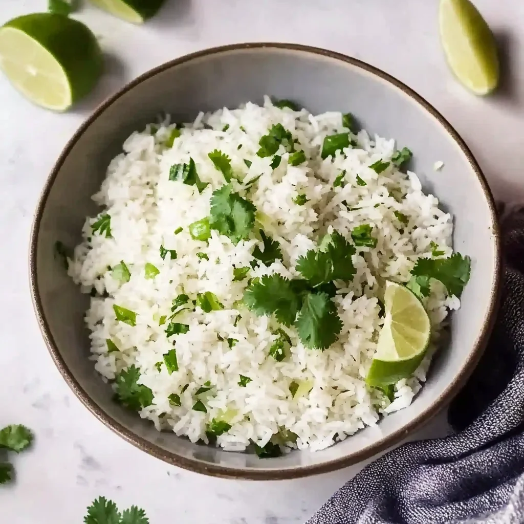 Cilantro Lime Rice (Rice Cooker)