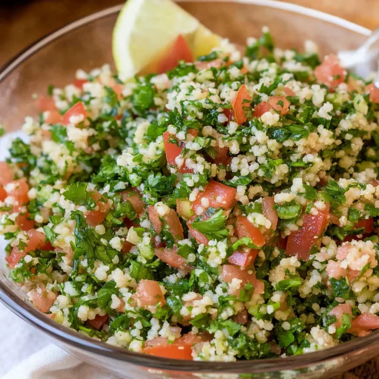 Easy Homemade Tabbouleh (tabouli)