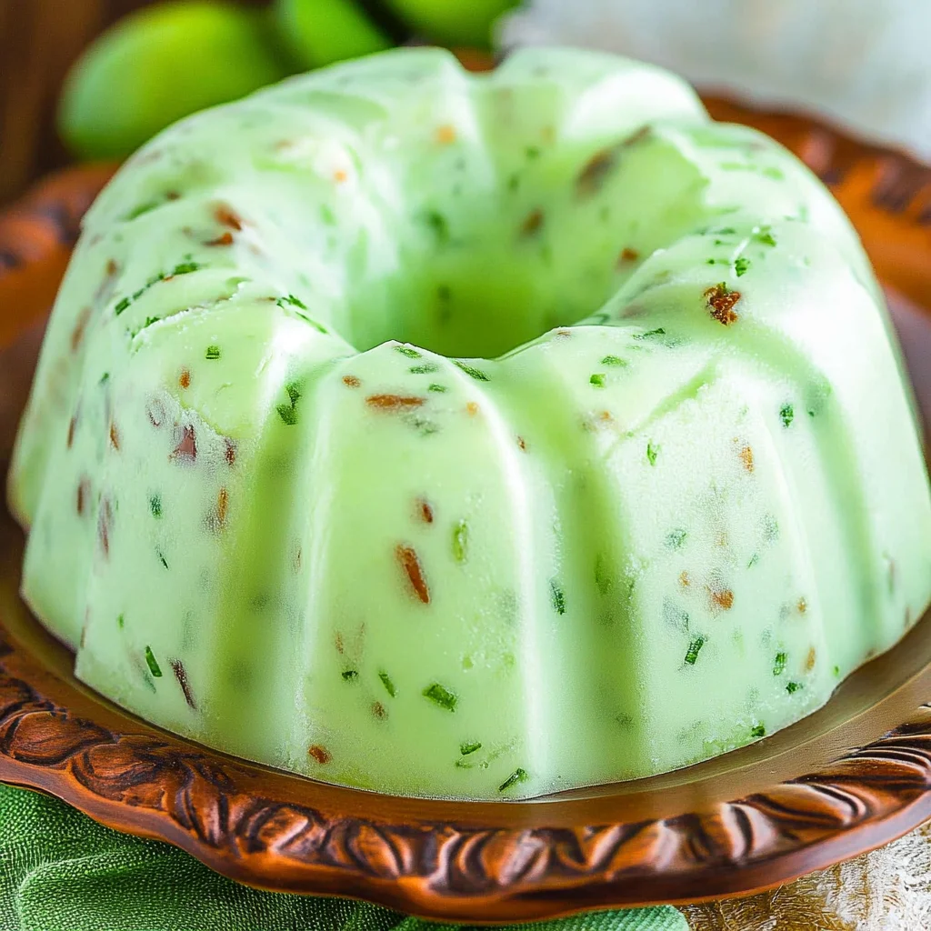 Frozen Creamy Lime Jello Recipe