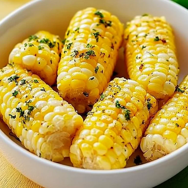 Garlic-Herb Butter Roasted Corn