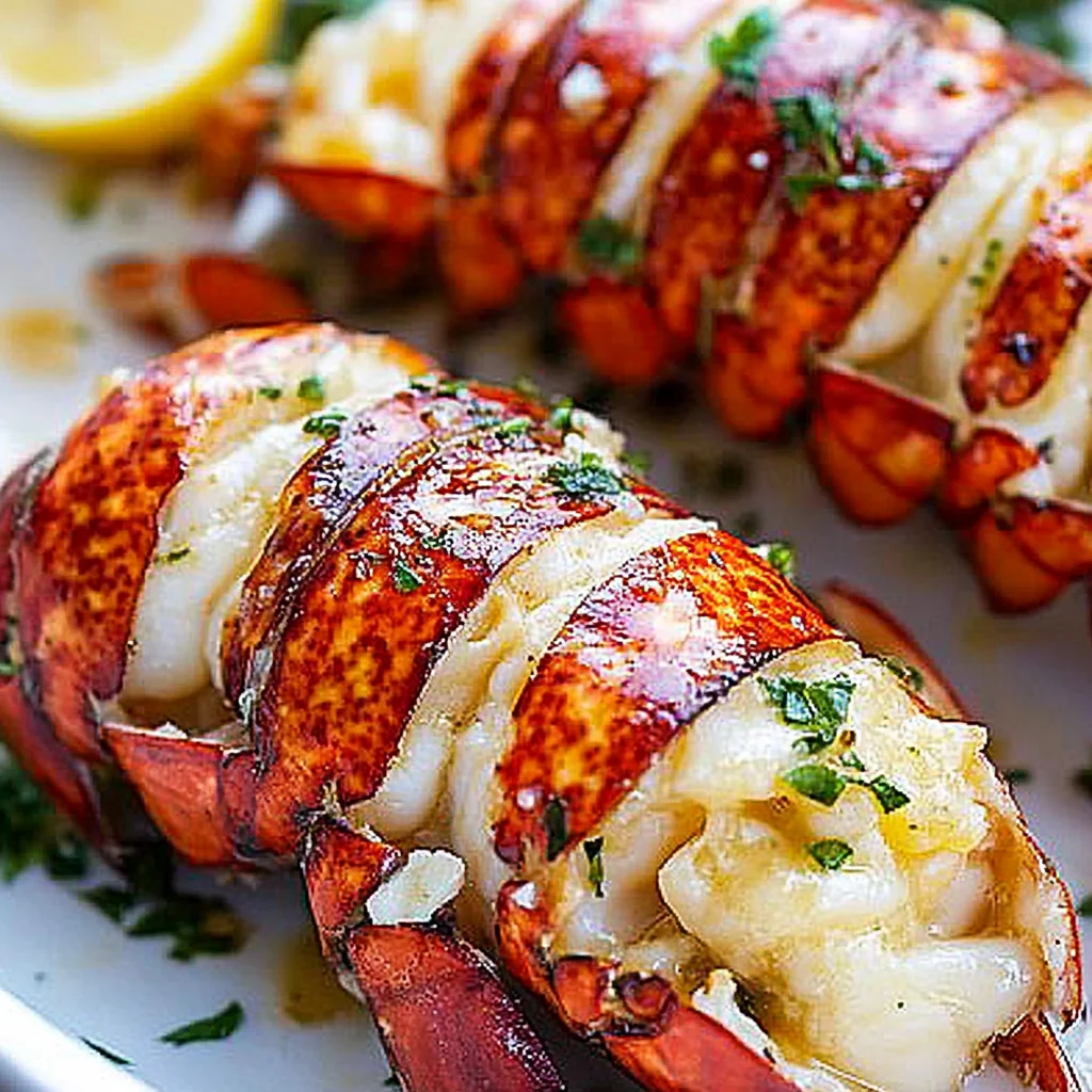 Garlic Butter Lobster Tails