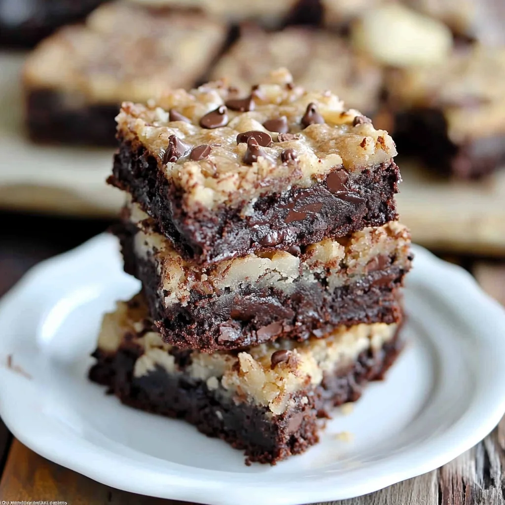 German Chocolate Brownies