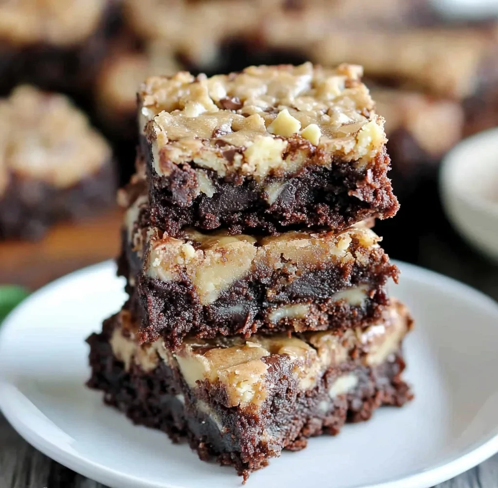German Chocolate Brownies
