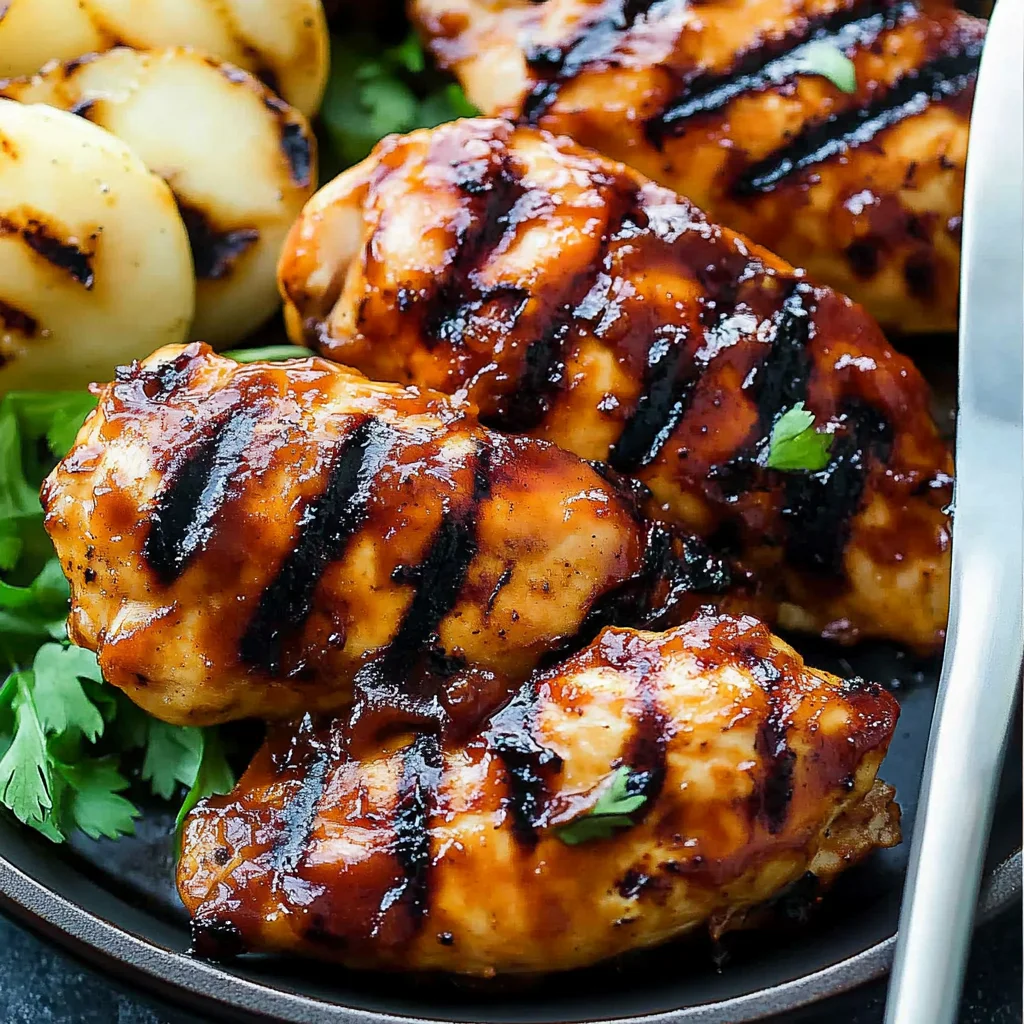Grilled Hawaiian BBQ Chicken