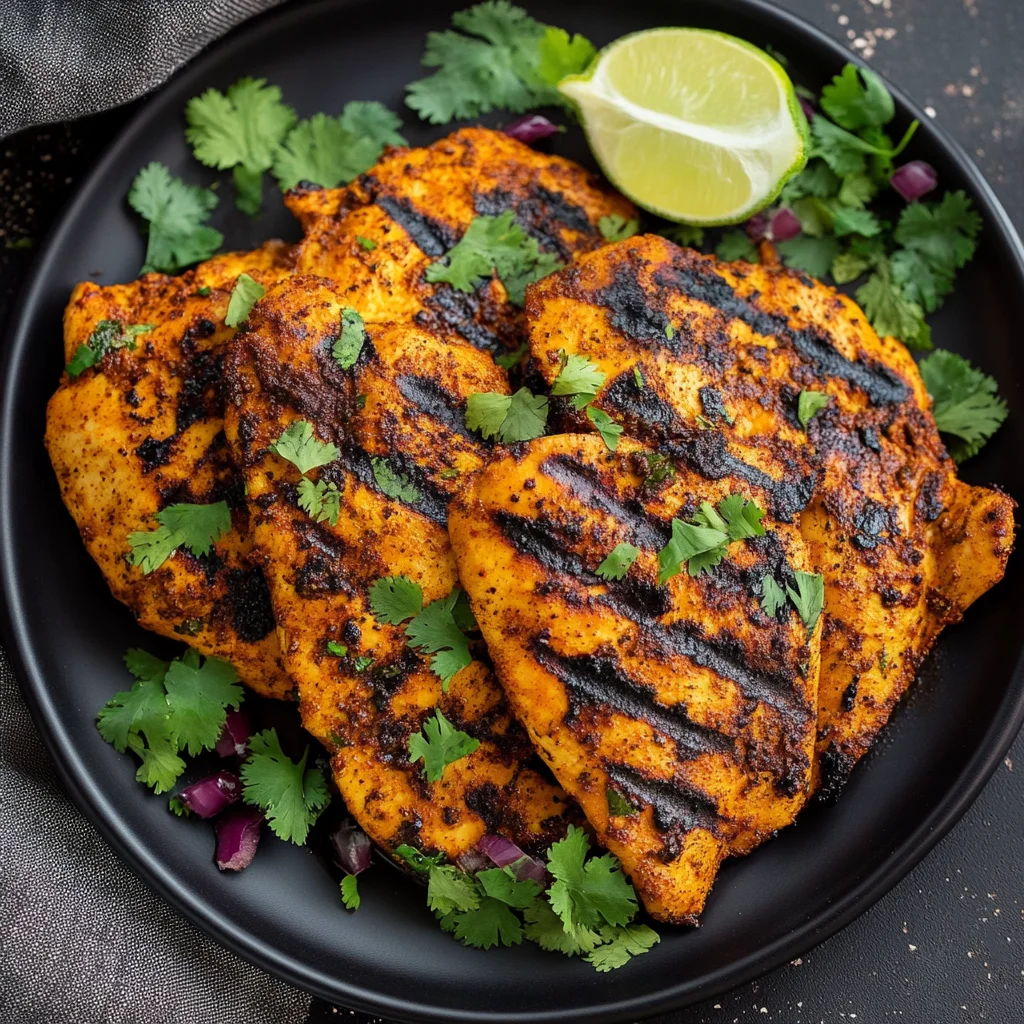Grilled Moroccan Chicken