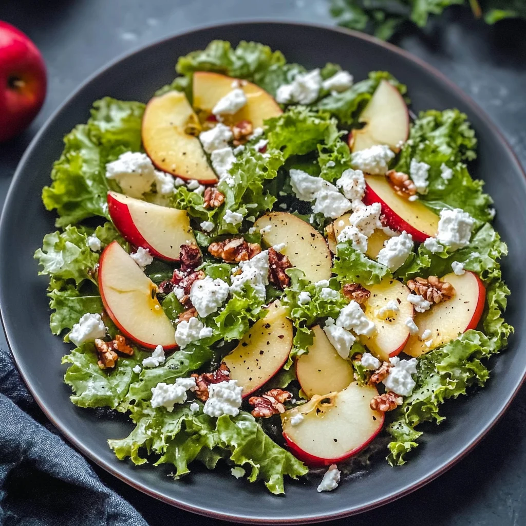 Honeycrisp Apple & Feta Salad