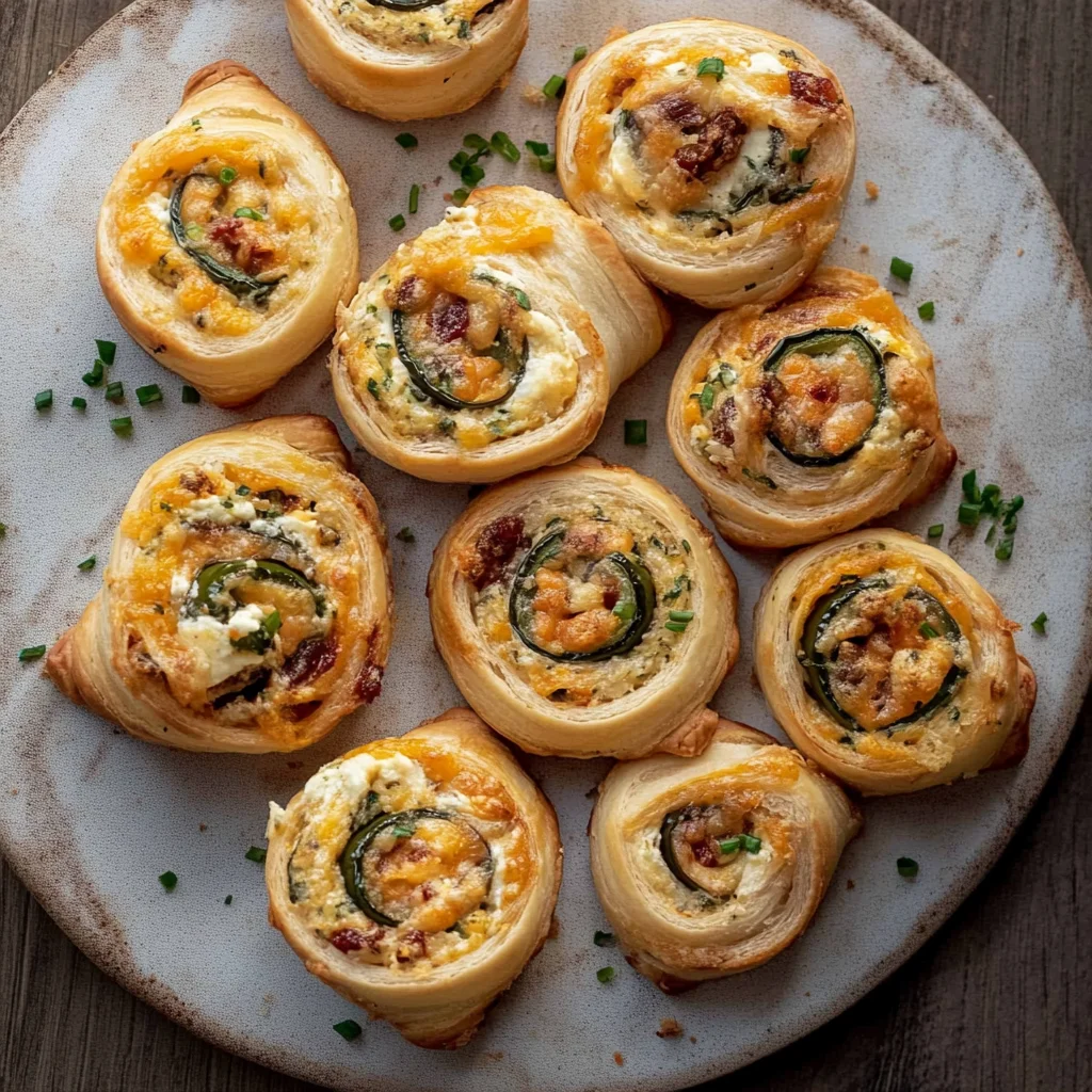 Jalapeno Popper Pinwheels