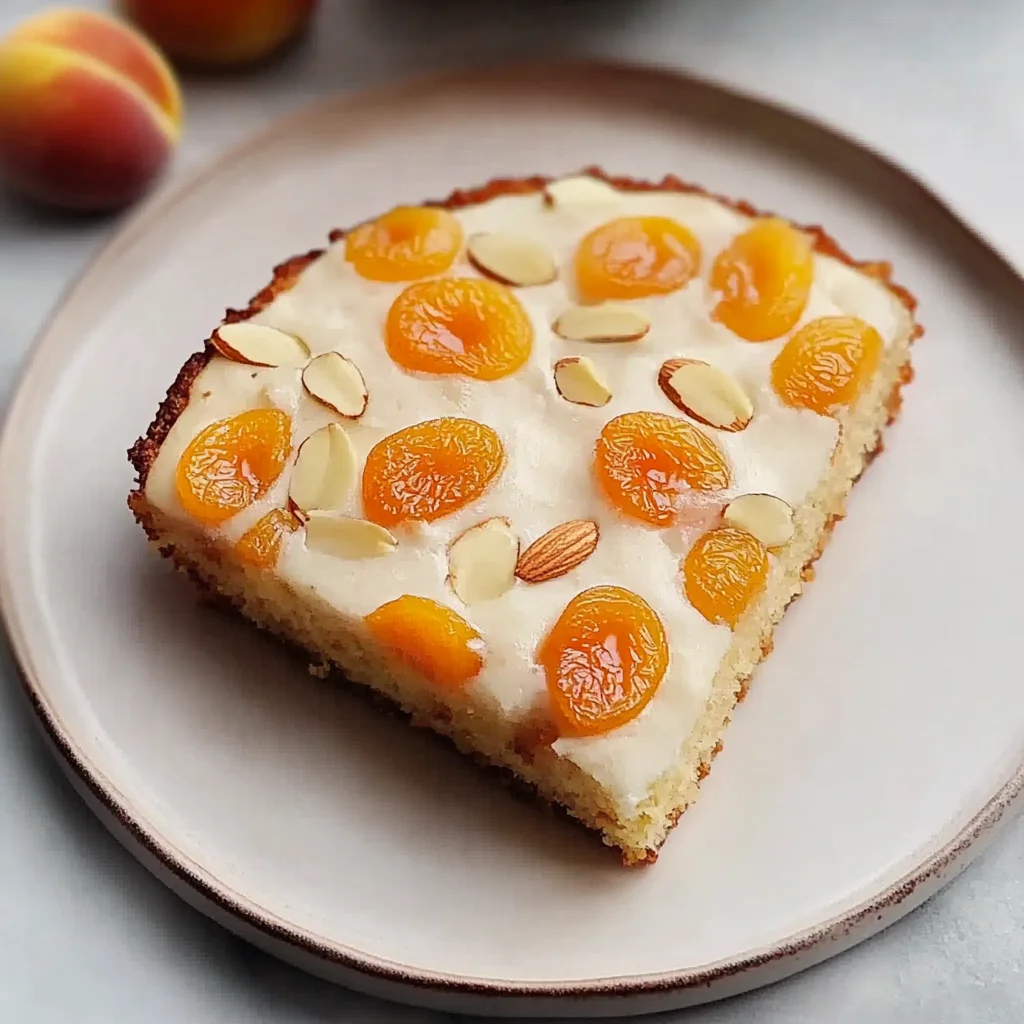Moist Dried Apricot Almond Cake