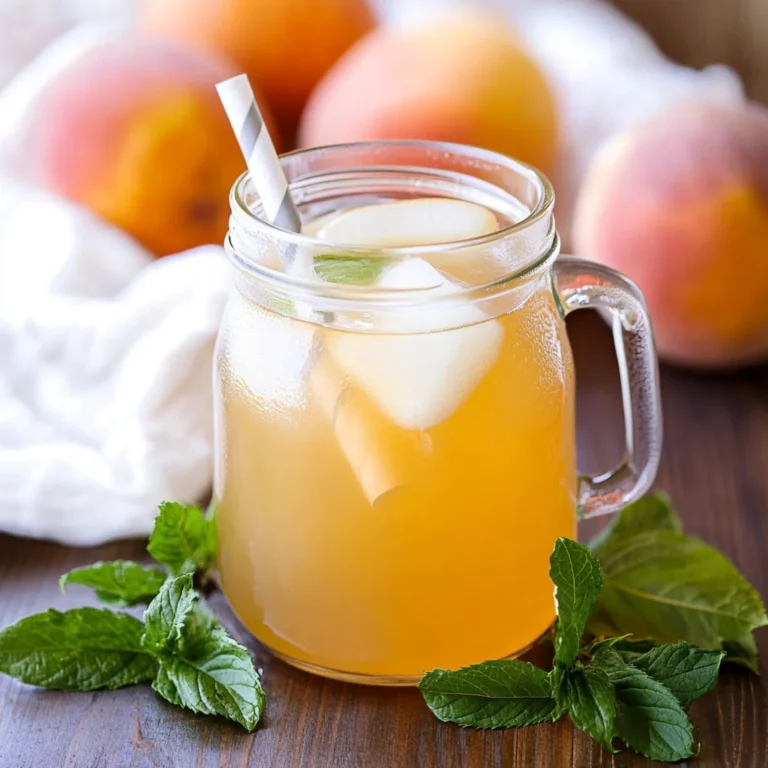 Peach Green Tea