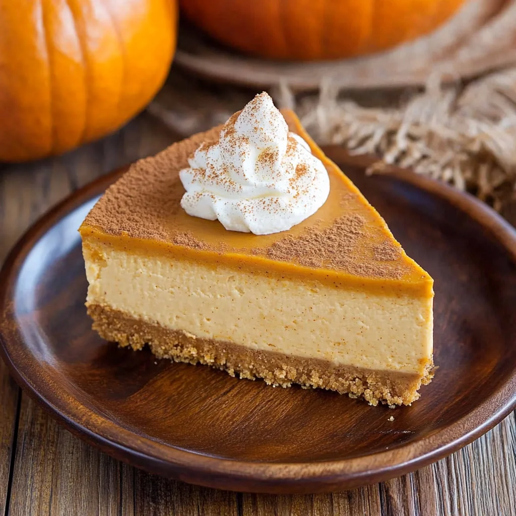 Pumpkin Cheesecake