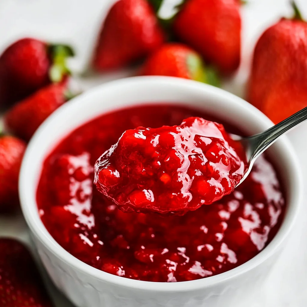 Strawberry Sauce
