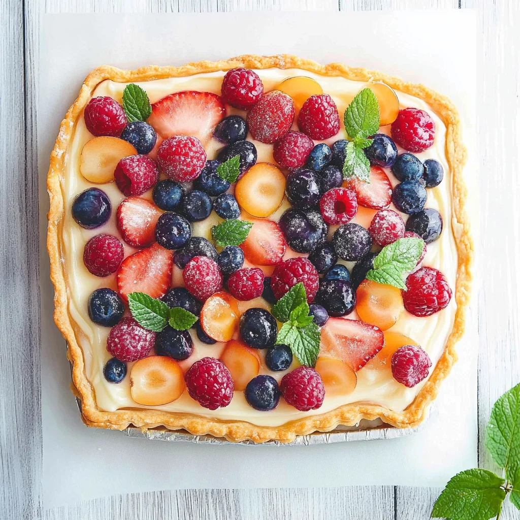 Summer Fruit Tart
