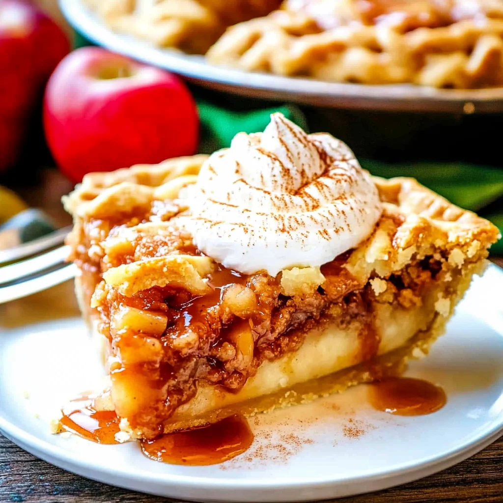Apple Vanilla Extract (Alcohol-Free) Pie