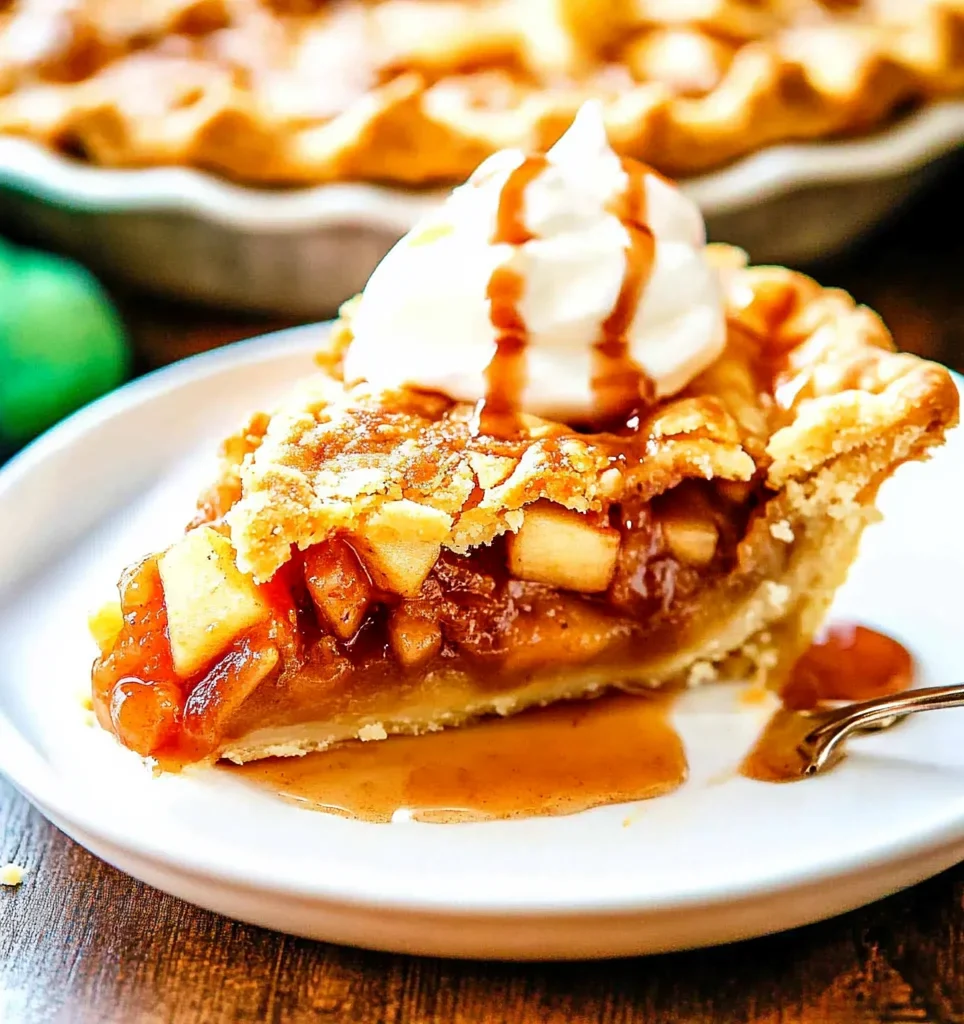 Apple Vanilla Extract (Alcohol-Free) Pie