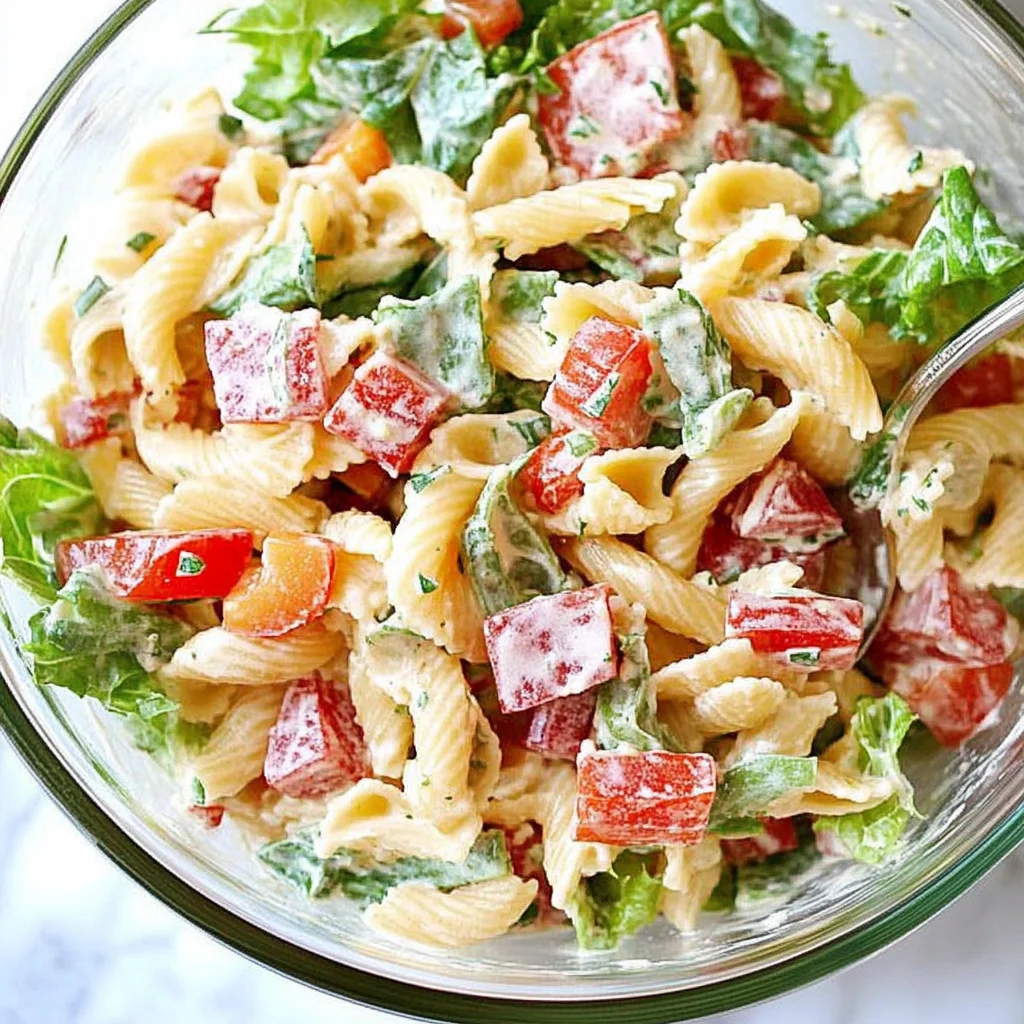 BLT Pasta Salad recipe