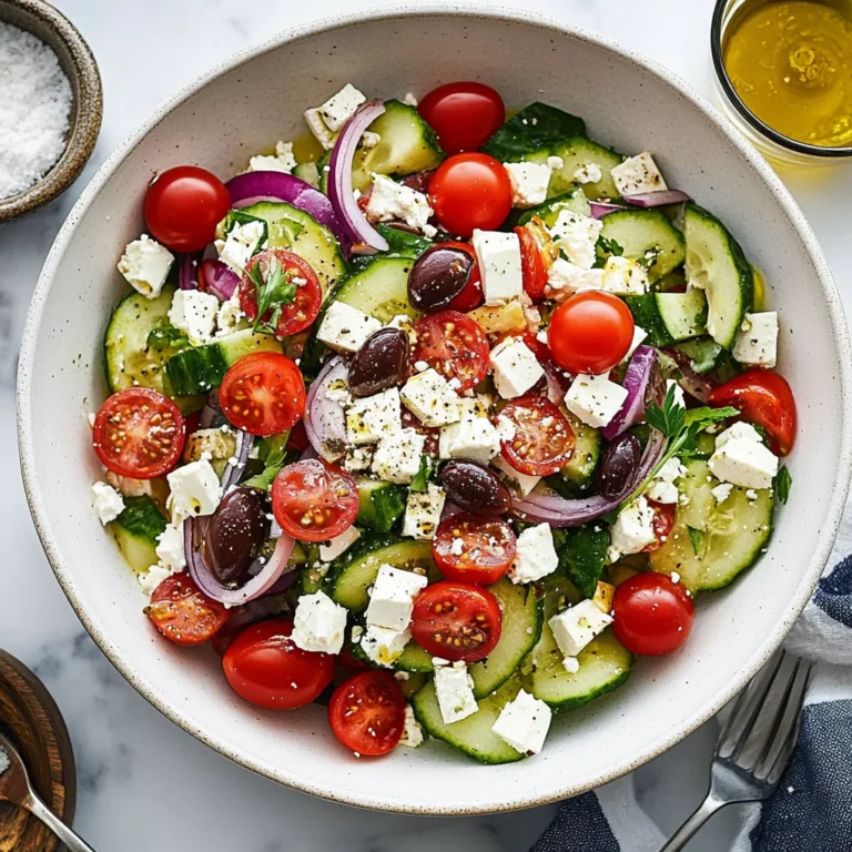 Best Greek Salad Recipe