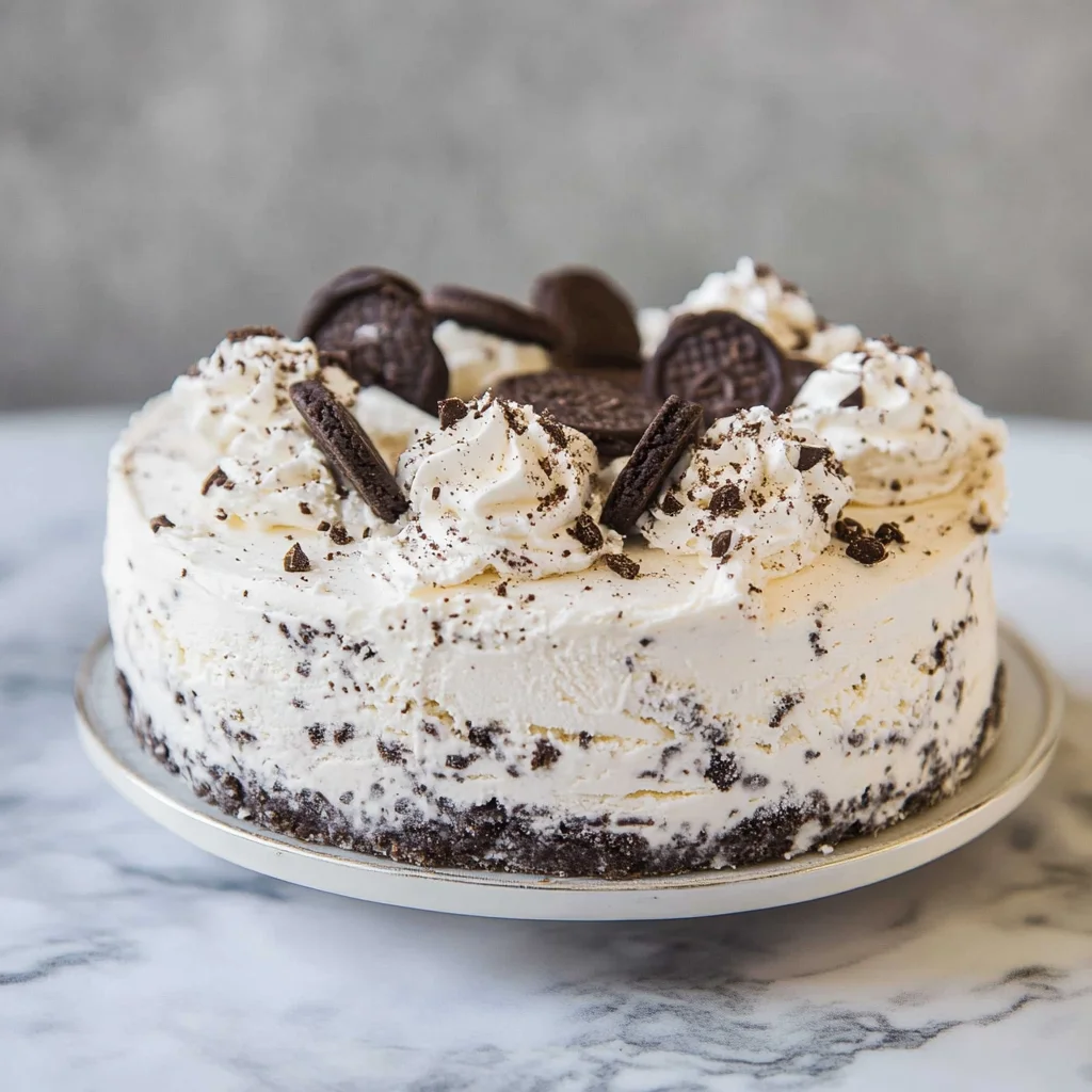 Cookies and Cream Ice Cream Cake