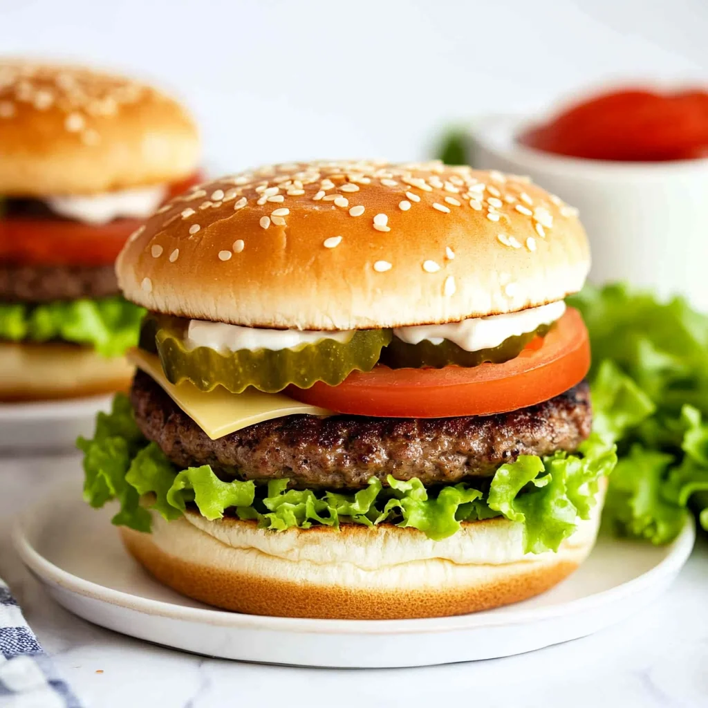 Copycat Burger King Whopper