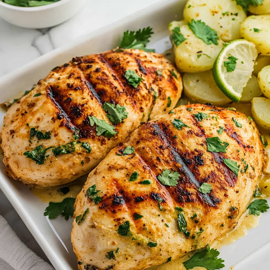 Creamy Tuscan Garlic Chicken & Potatoes