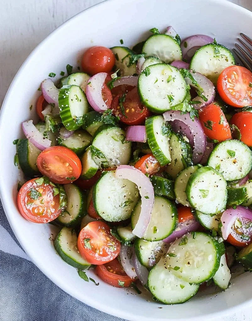 Cucumber Tomato Salad