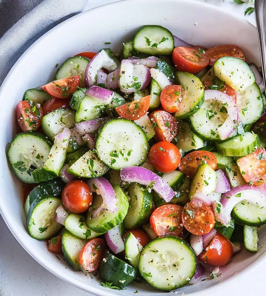 Cucumber Tomato Salad