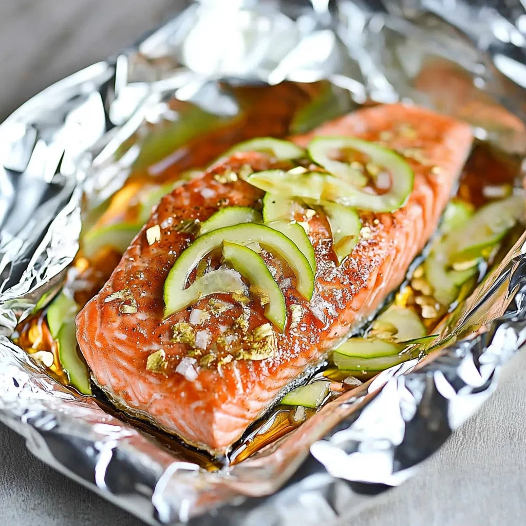 Easy Grilled Salmon in Foil Recipe