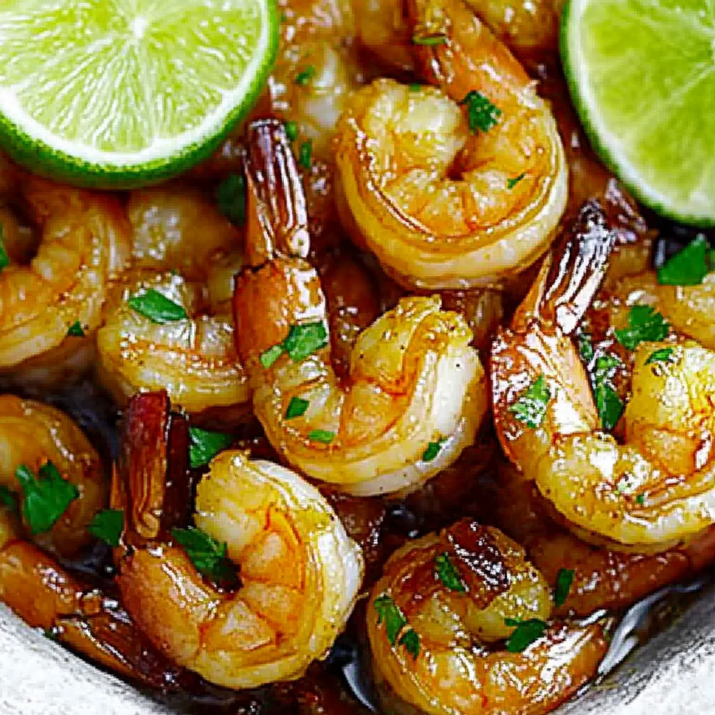 Garlic Honey Lime Shrimp Recipe