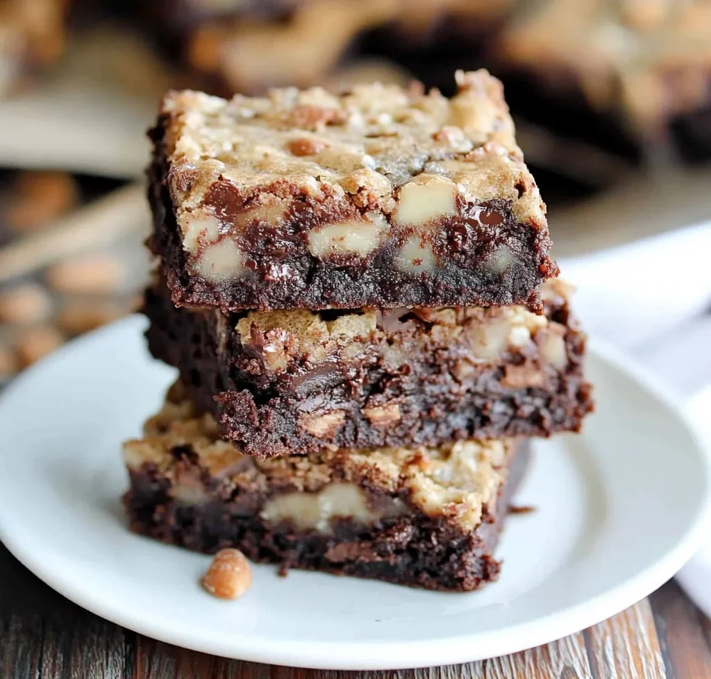 German Chocolate Brownies