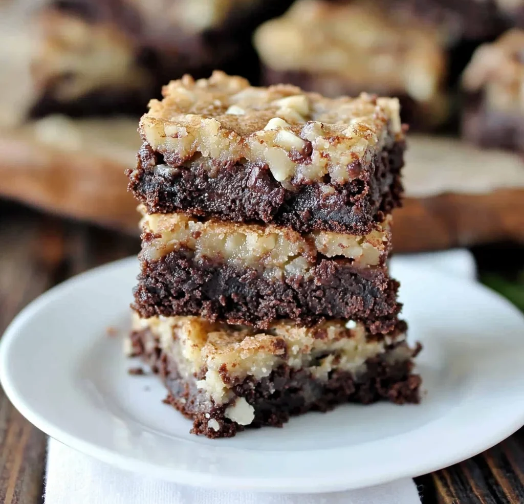 German Chocolate Brownies