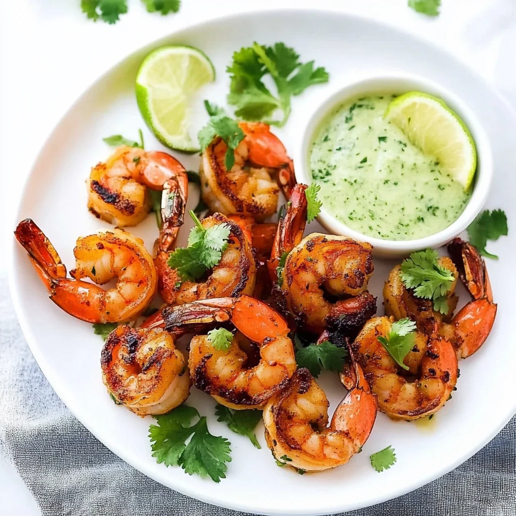 Grilled Cilantro Lime Shrimp