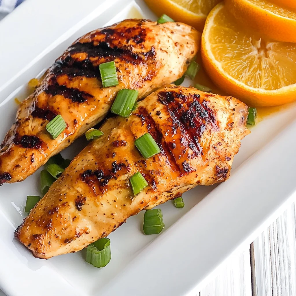 Grilled Citrus Garlic Chicken