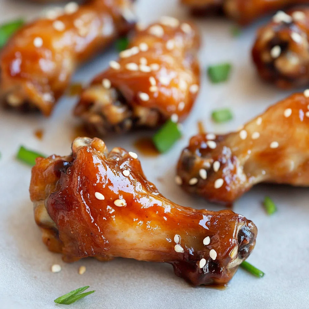 Honey Soy Chicken Wings