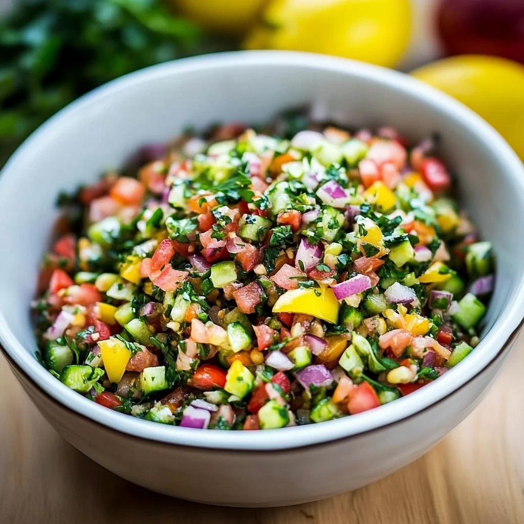 Israeli Salad Recipe