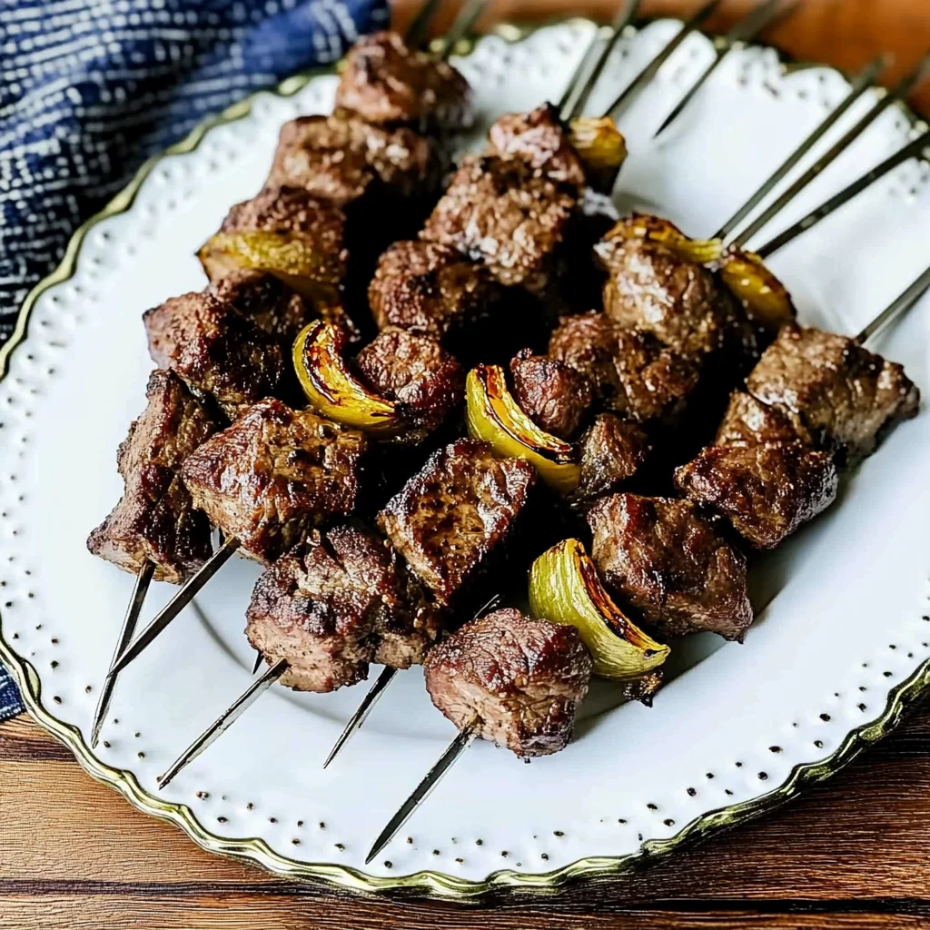Marinated Beef Kabobs