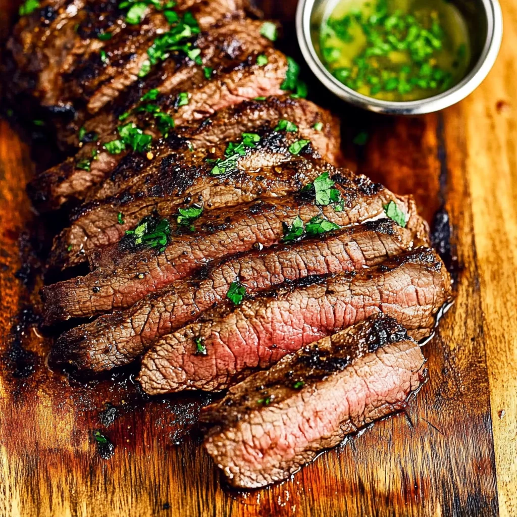Marinated Grilled Flank Steak