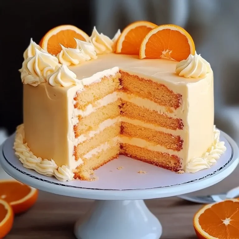 Orange Creamsicle Cake
