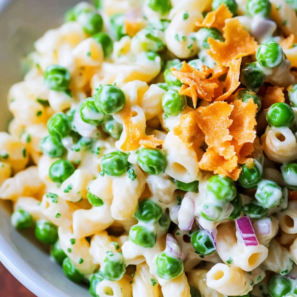 Pea Pasta Salad