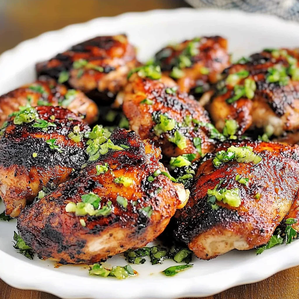 Southwestern Grilled Chicken Recipe with Lime Butter