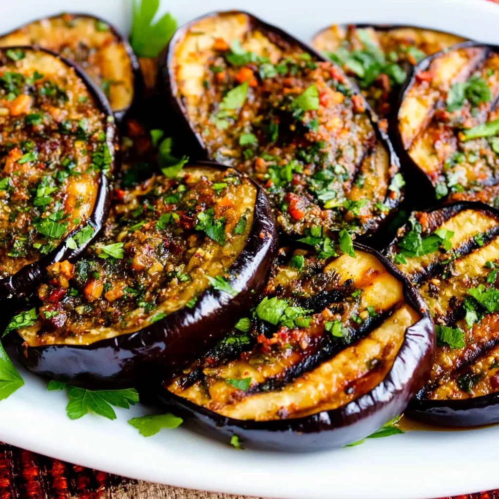 Spicy Grilled Eggplant Recipe