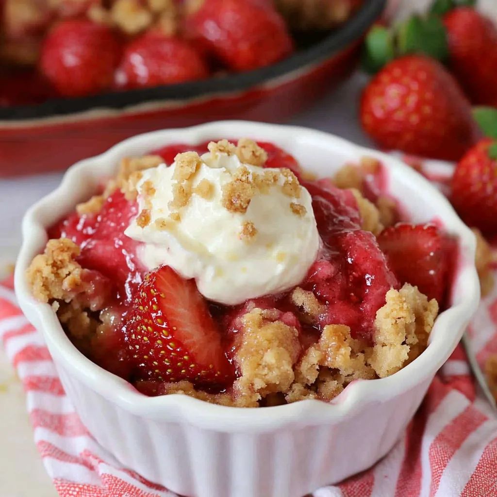 Strawberry Crisp