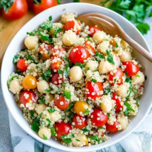 Tomato Quinoa Salad