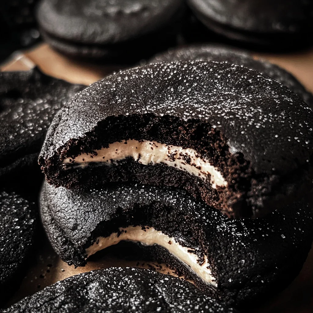 Black Velvet Cheesecake Cookies